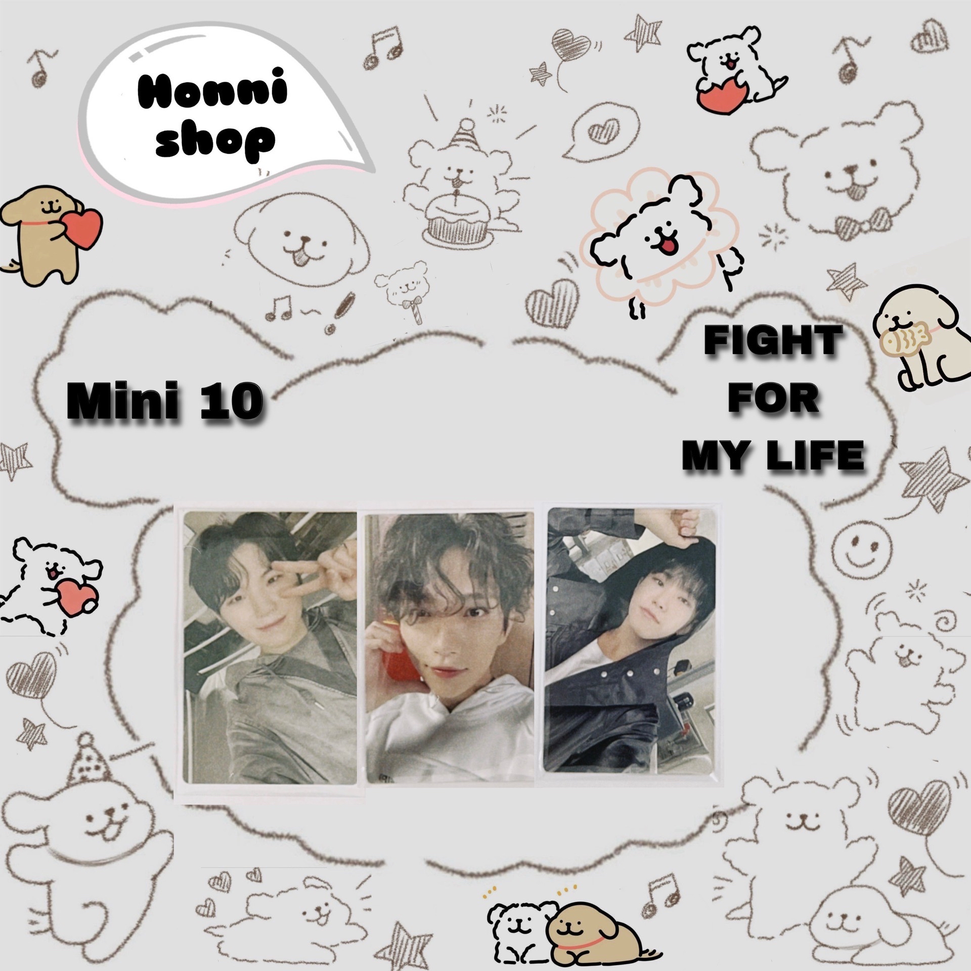 MINI10 專輯卡 ｜FIGHT FOR MY LIFE ver.