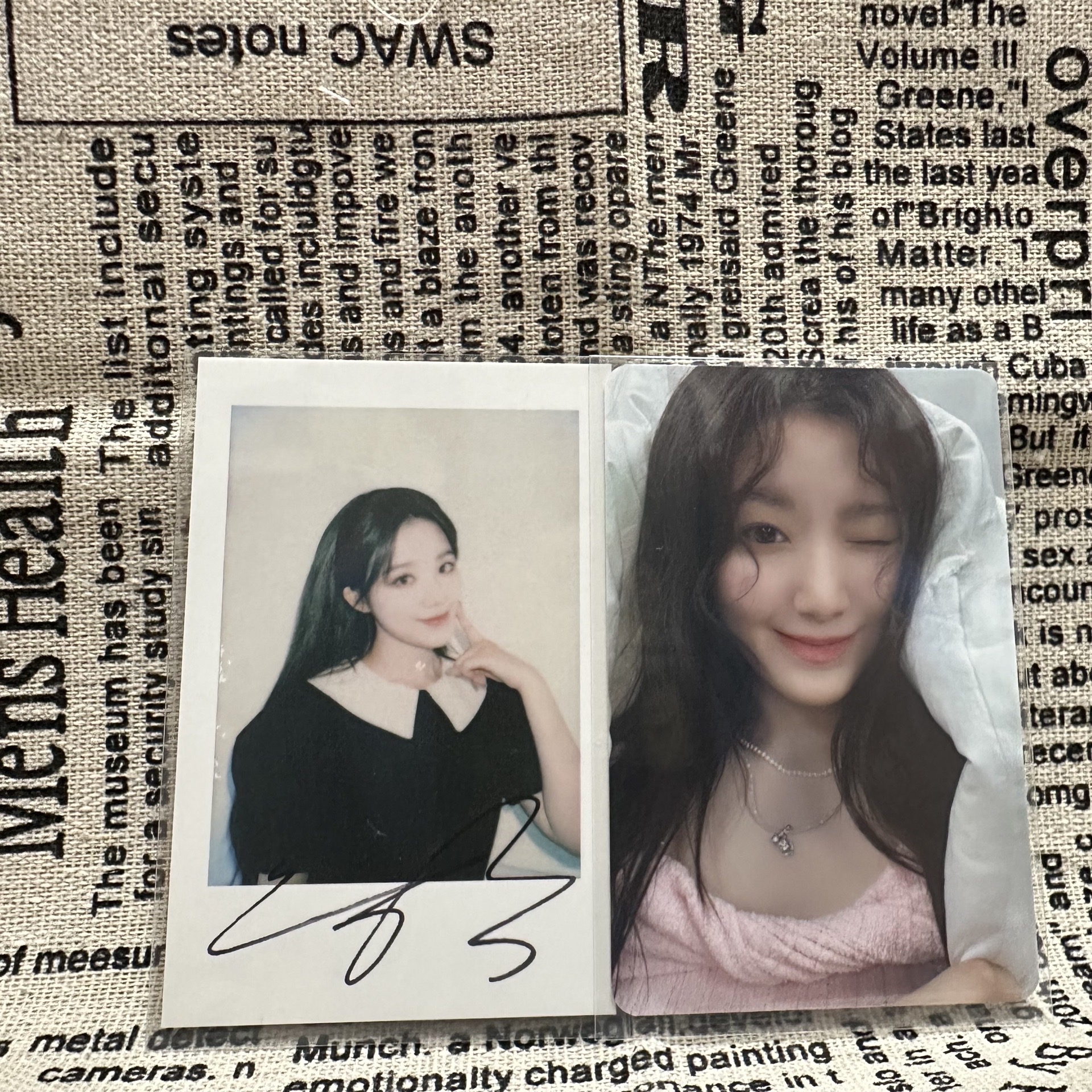 i-dle 舒華 迷七ms9 卡+拍 不拆售