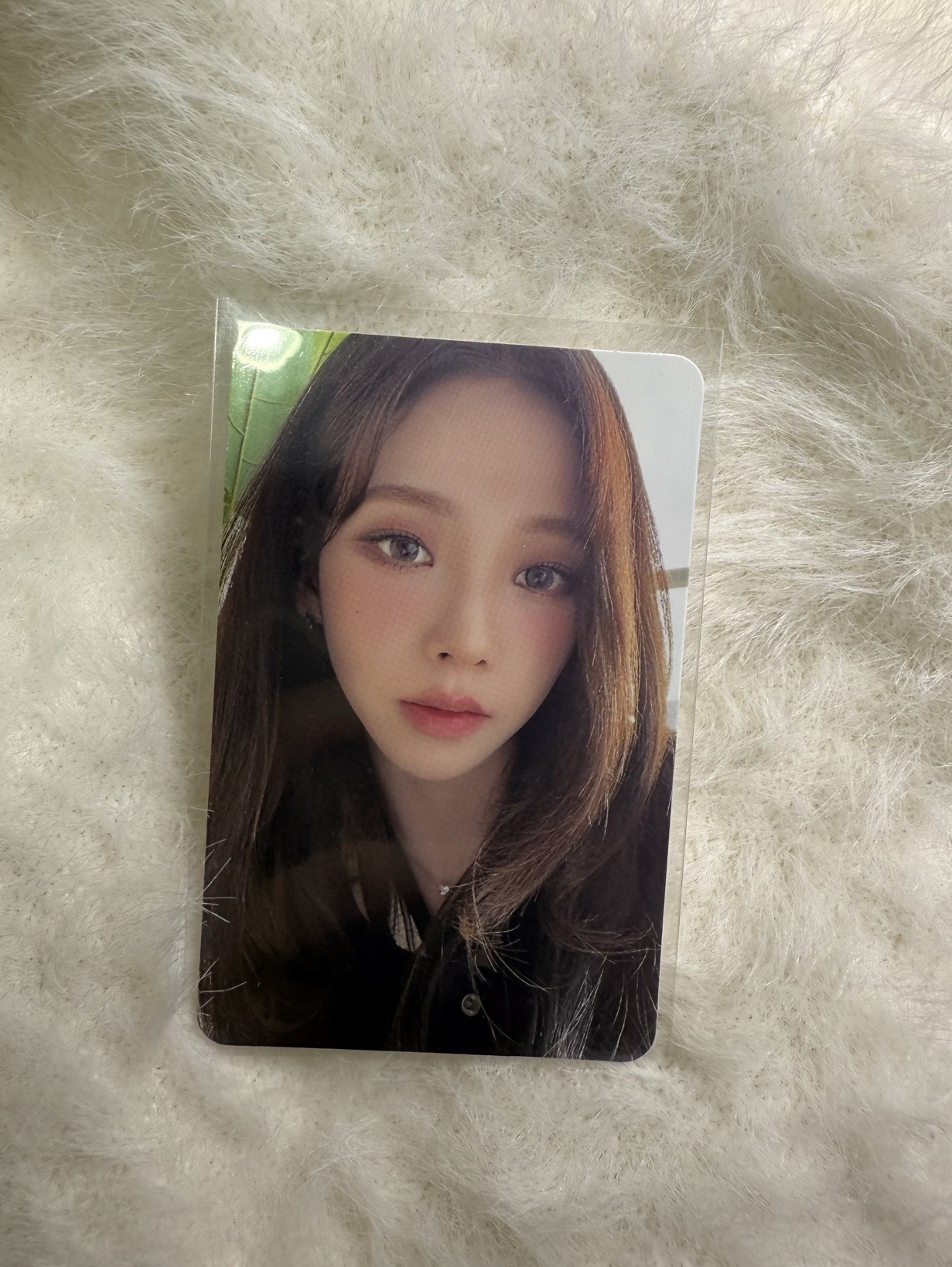 aespa紫版隨機卡柚