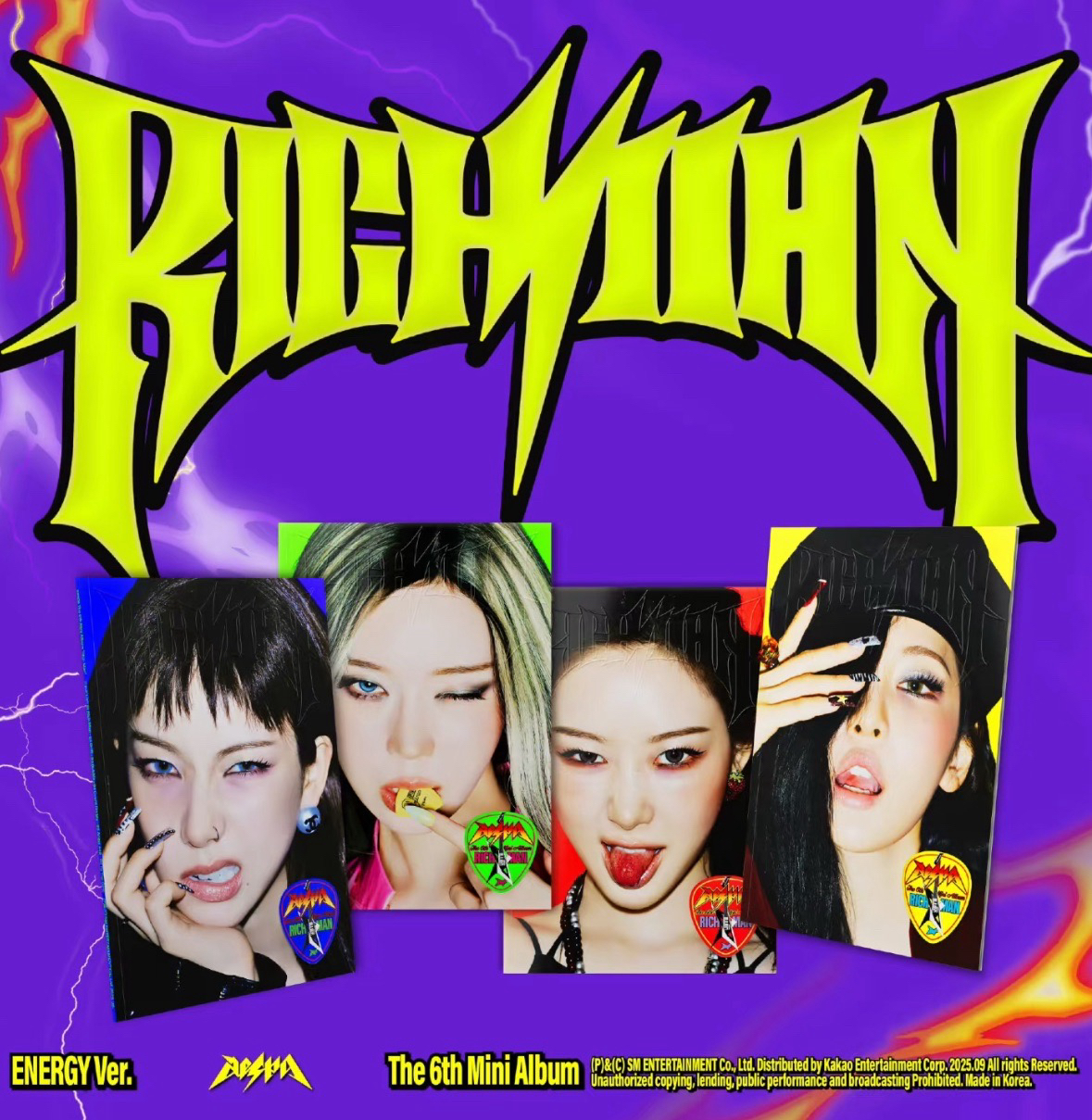 Rich man美網親簽 Group ver. 全新未拆專（預計12月中寄出）