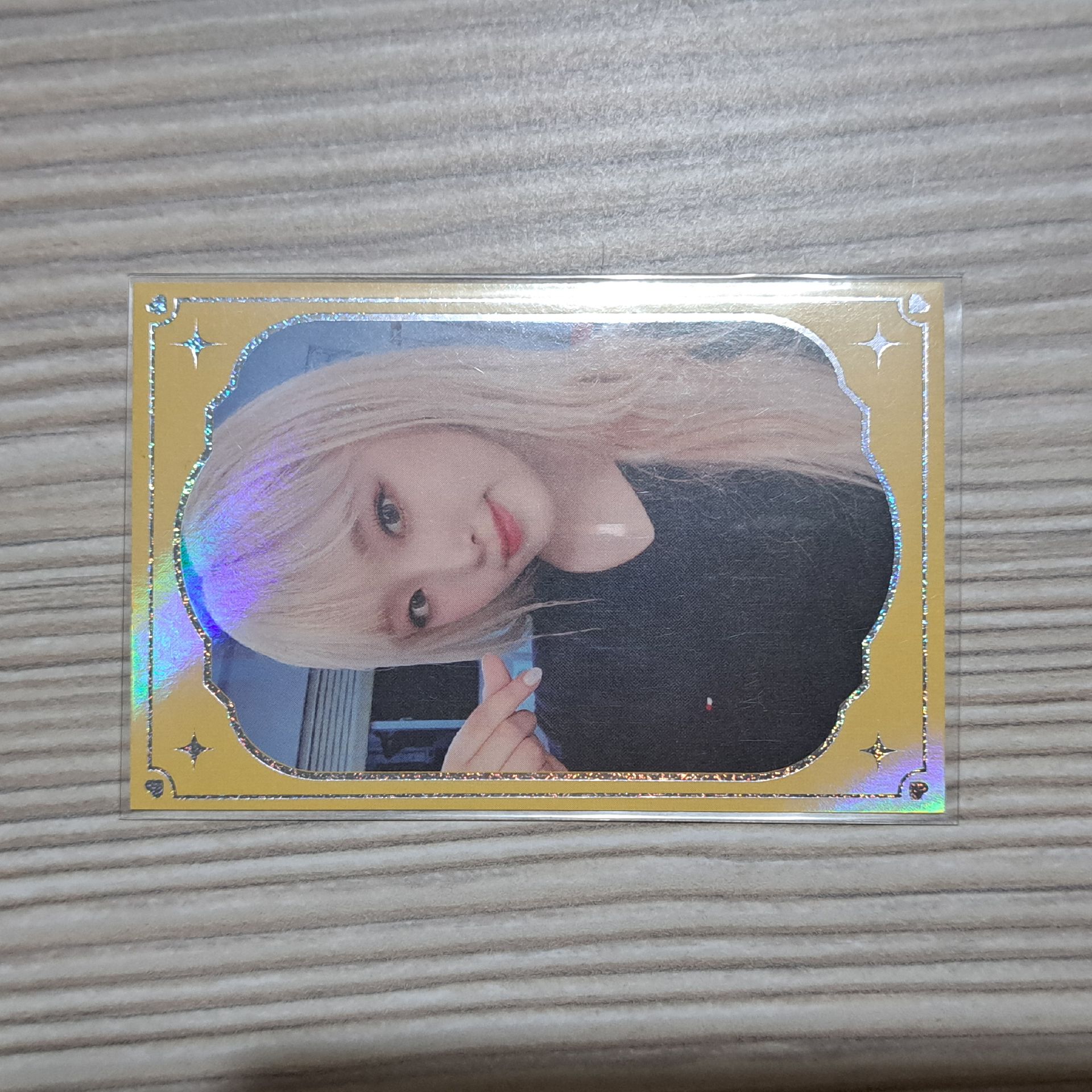 IZ*ONE 蒜蒜蒜 有框椰 叡娜 特典卡 小卡