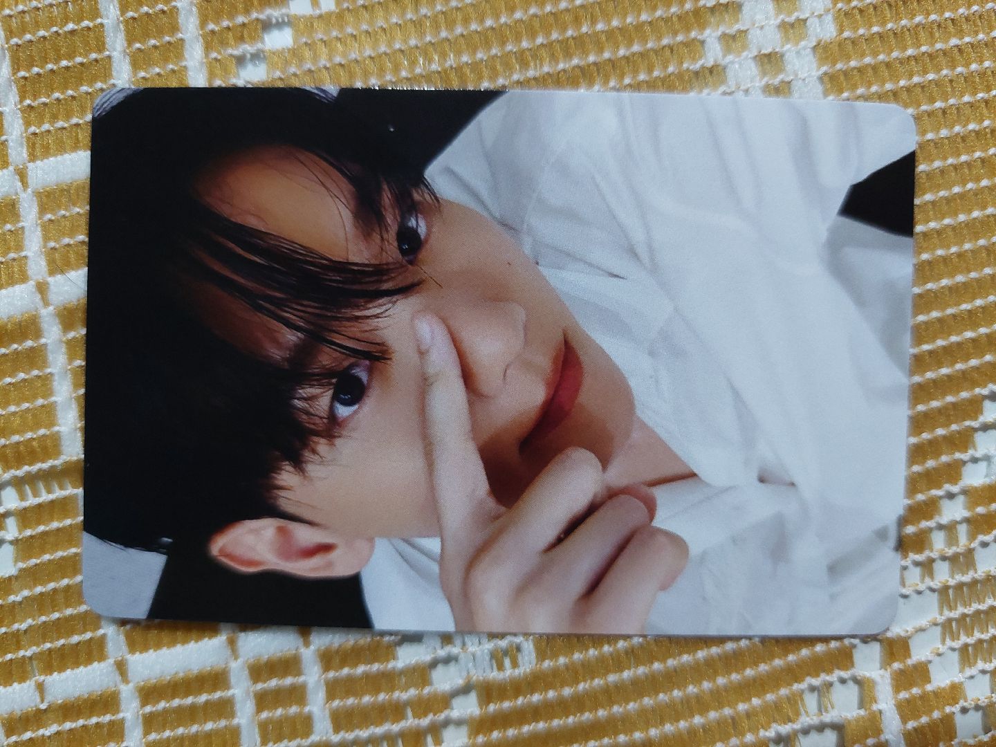 伯賢 Hello,World美通H版JC特典卡