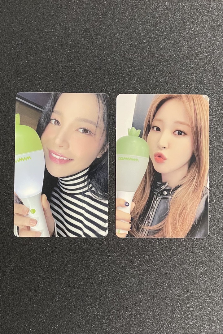 MAMAMOO 頌樂 玟星 手燈卡