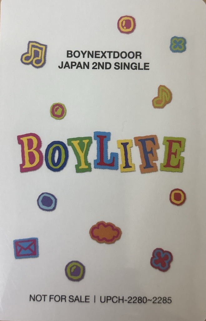 BOYNEXTDOOR boylife 16雙人卡