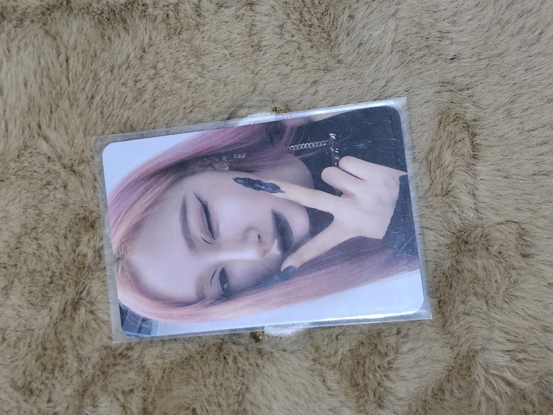 aespa 迷五 Whiplash 專卡 粉髮 Giselle 