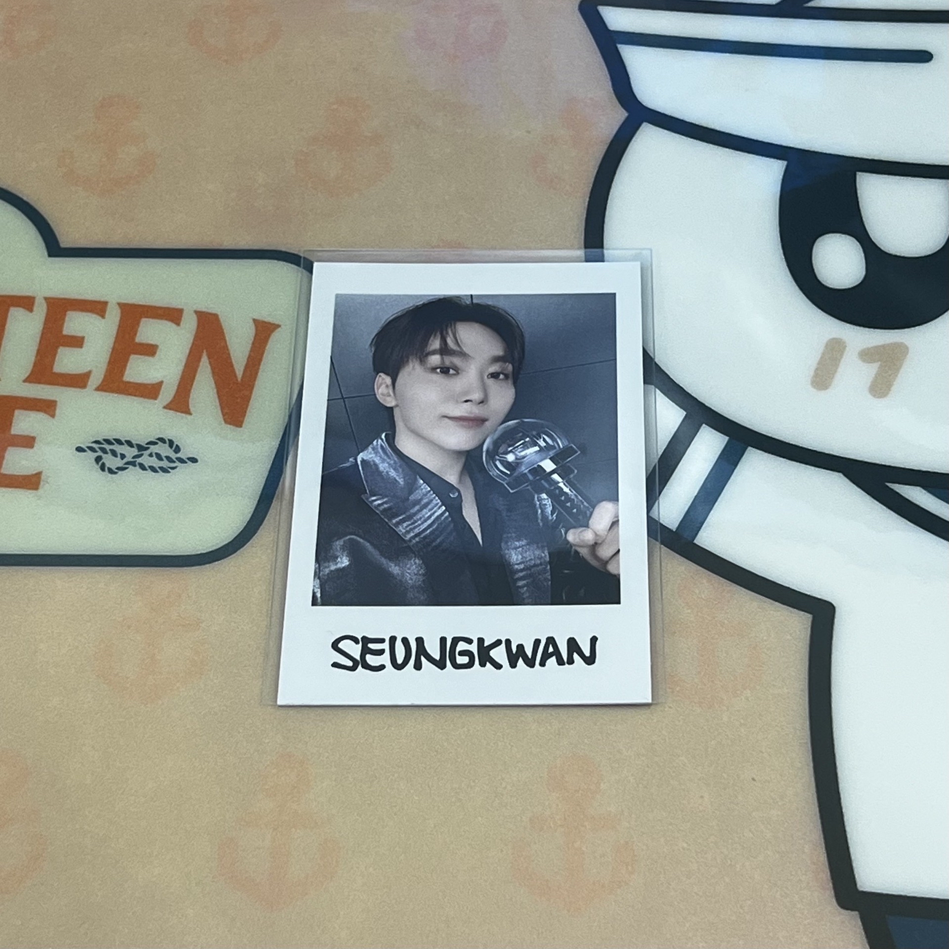 SEVENTEEN 勝寛 RIGHT HERE WORLD TOUR JAPAN 拿棒拍立得