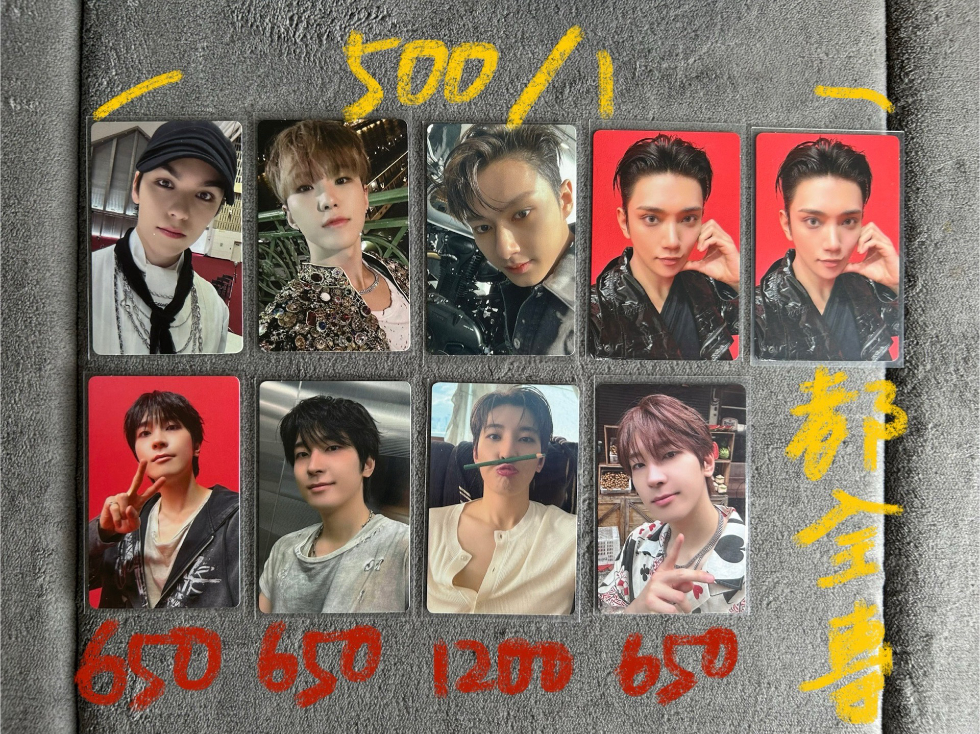 Svt 全圓佑 mini12 kit 專卡 迷12 seventeen 鉛筆圓