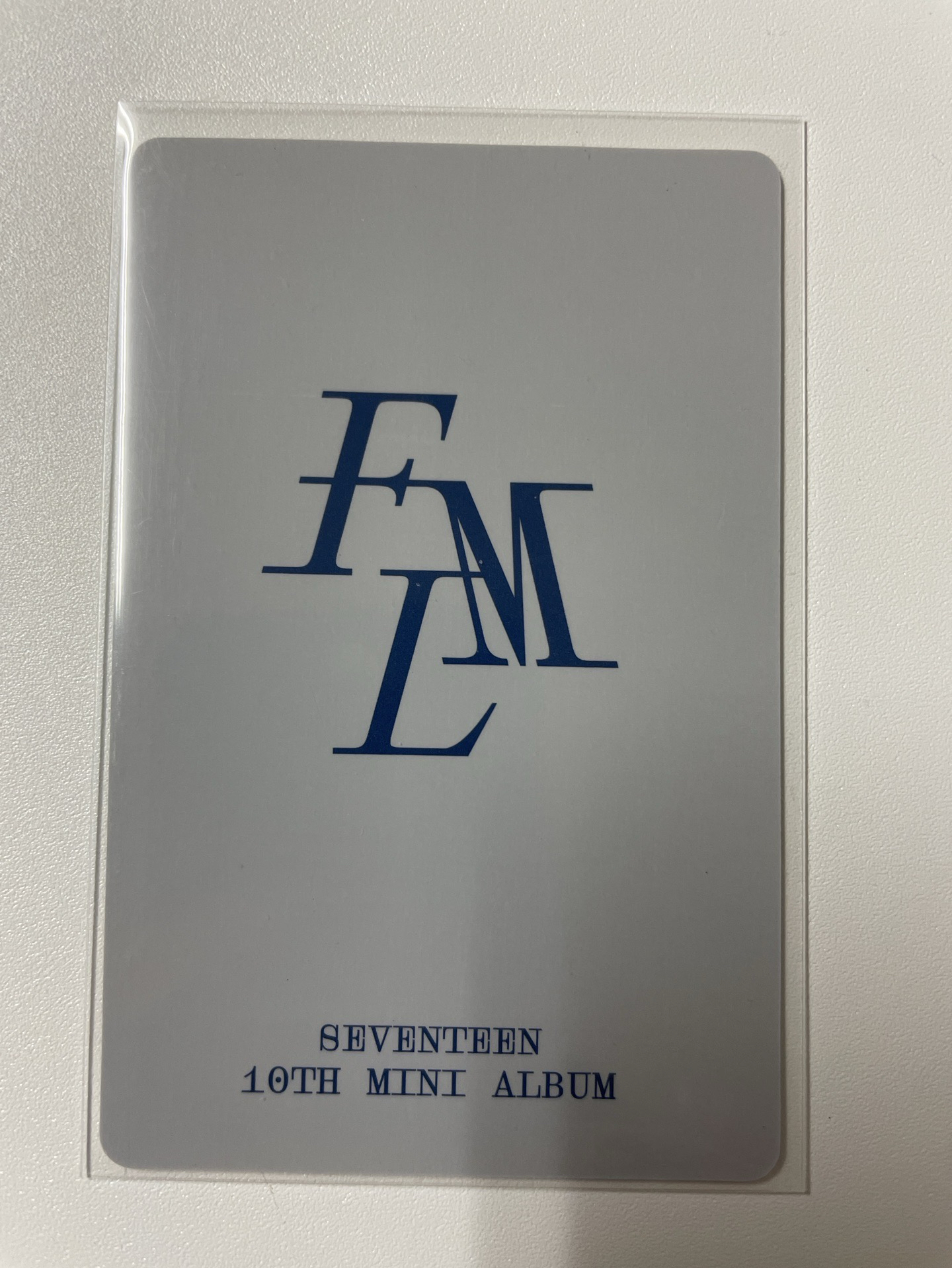 迷10 FML 一直娛 yzy D簽售卡-Vernon 瀚率