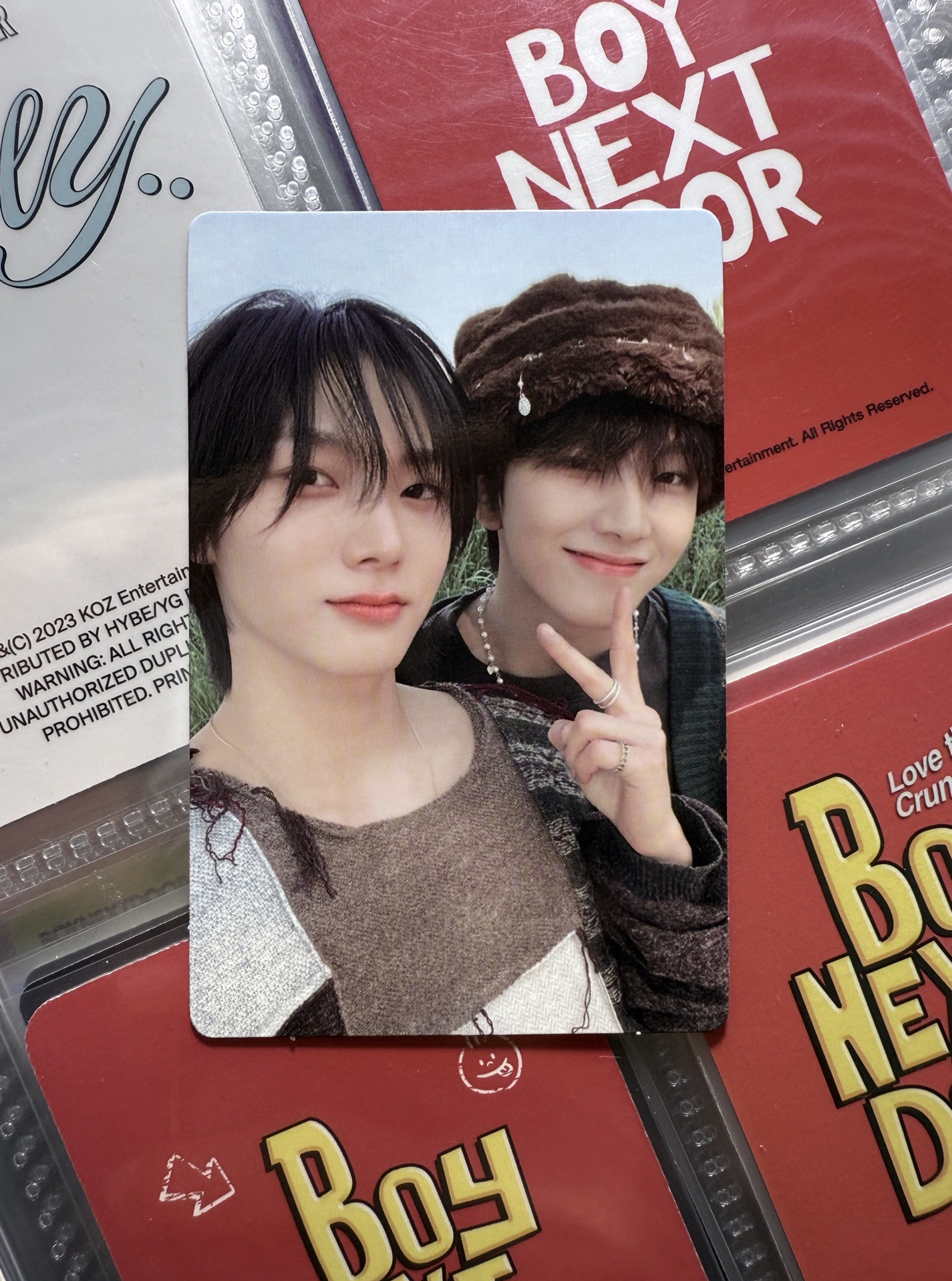 ❇️ WHY.. 專輯雙人卡 朴成淏X金雲鶴