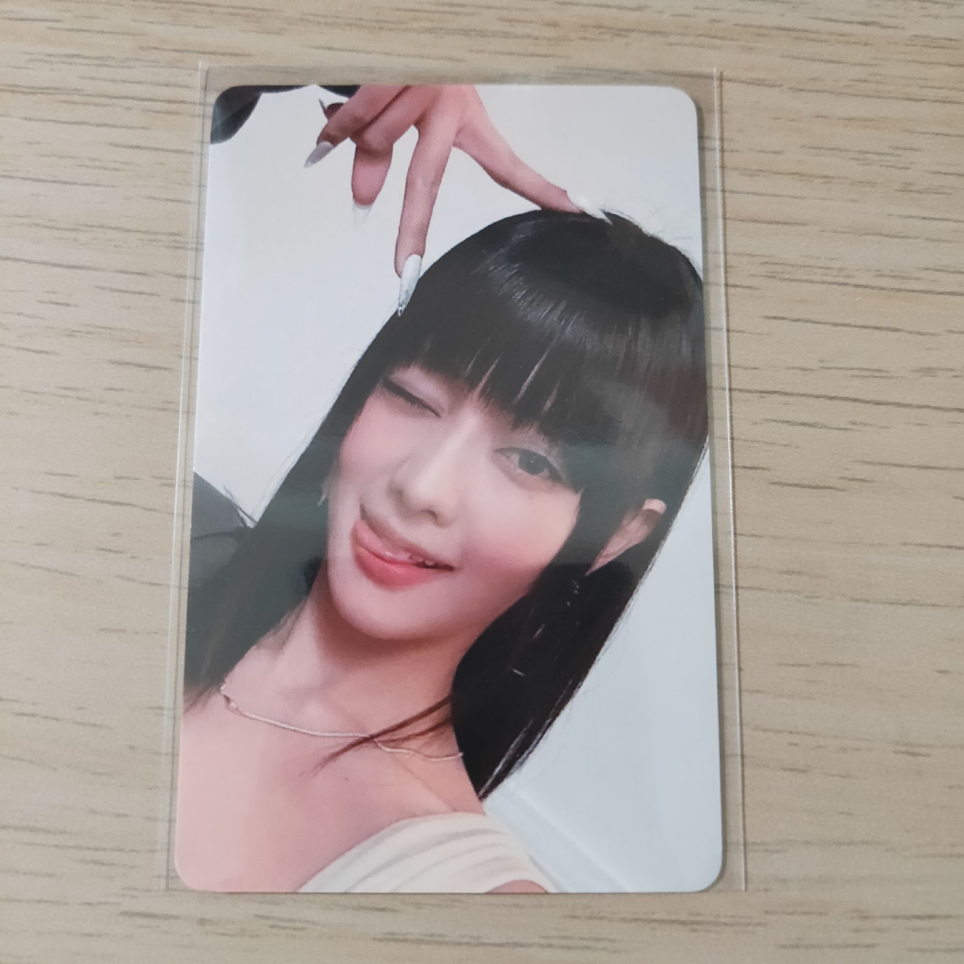 米妮wvs線上簽售中簽卡 全球僅50