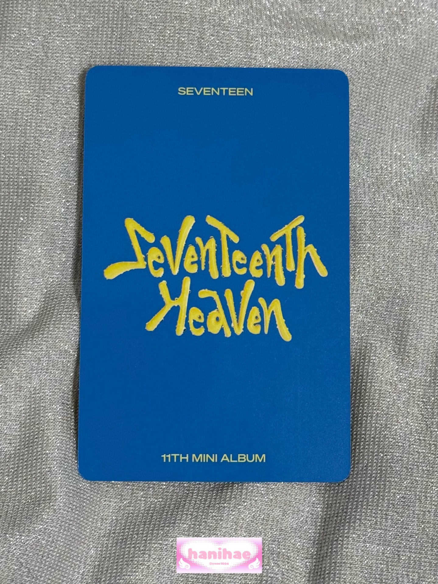 Jun 文俊輝 mini11 迷11 克拉盤隨機卡