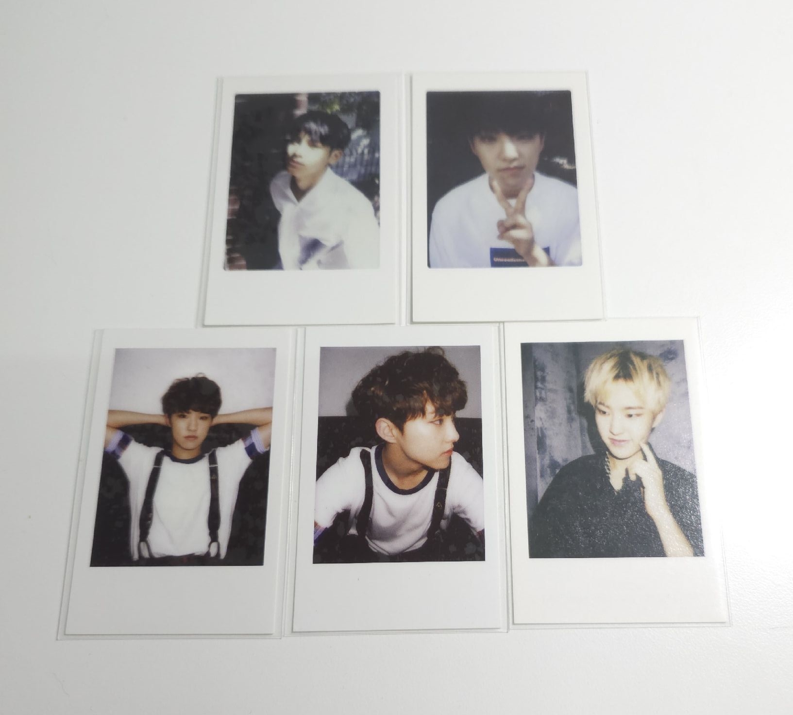 SEVENTEEN 權順榮 金珉奎 閃鑽、鑽邊拍立得