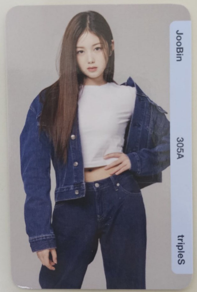 tripleS JooBin 牛仔卡 d305