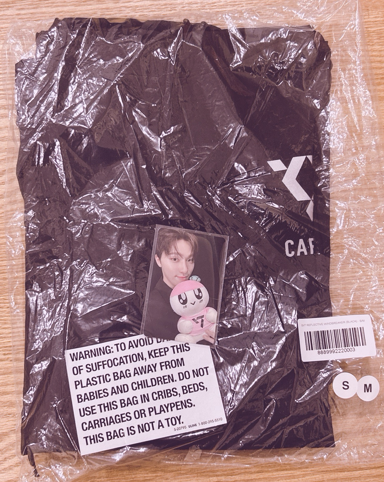 SEVENTEEN RIGHT HERE 美巡衣服卡 燦