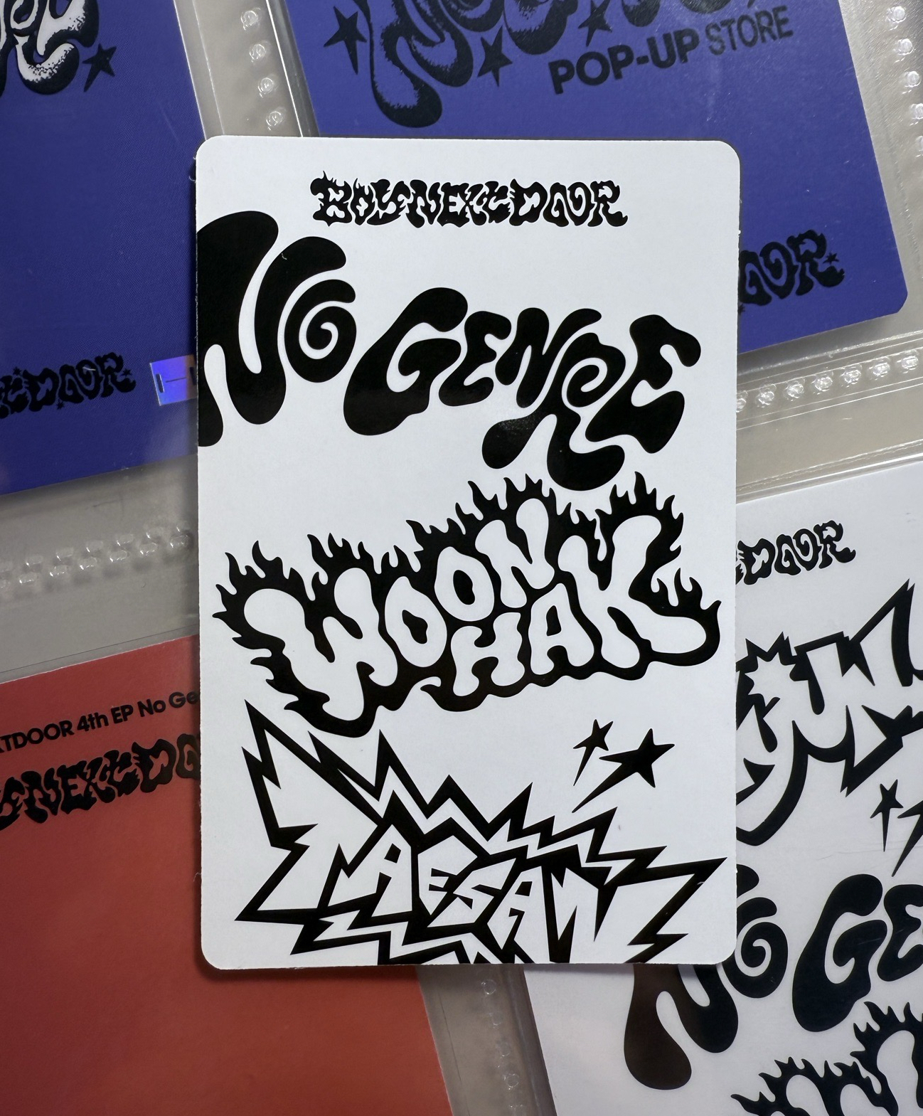 No Genre 專卡 雙人卡 漢東旼+金雲鶴