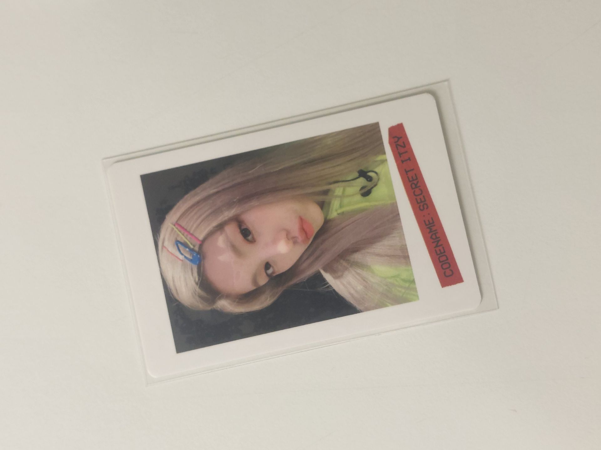 itzy csi 黃禮志 隨機卡