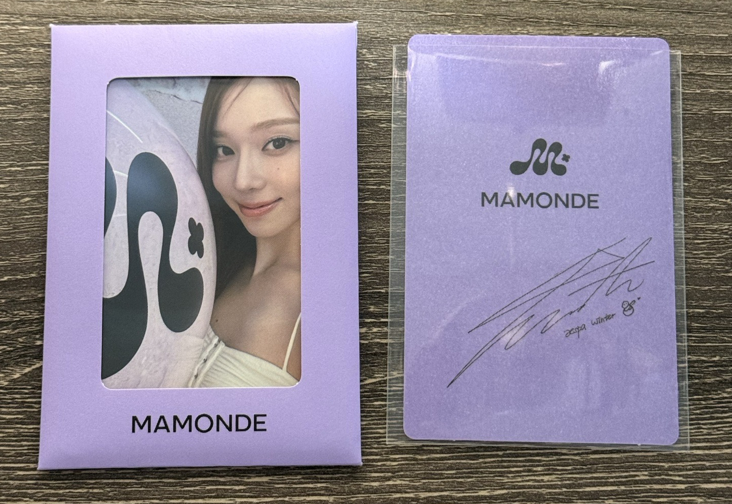 mamonde夢妝 代言卡1.0冬