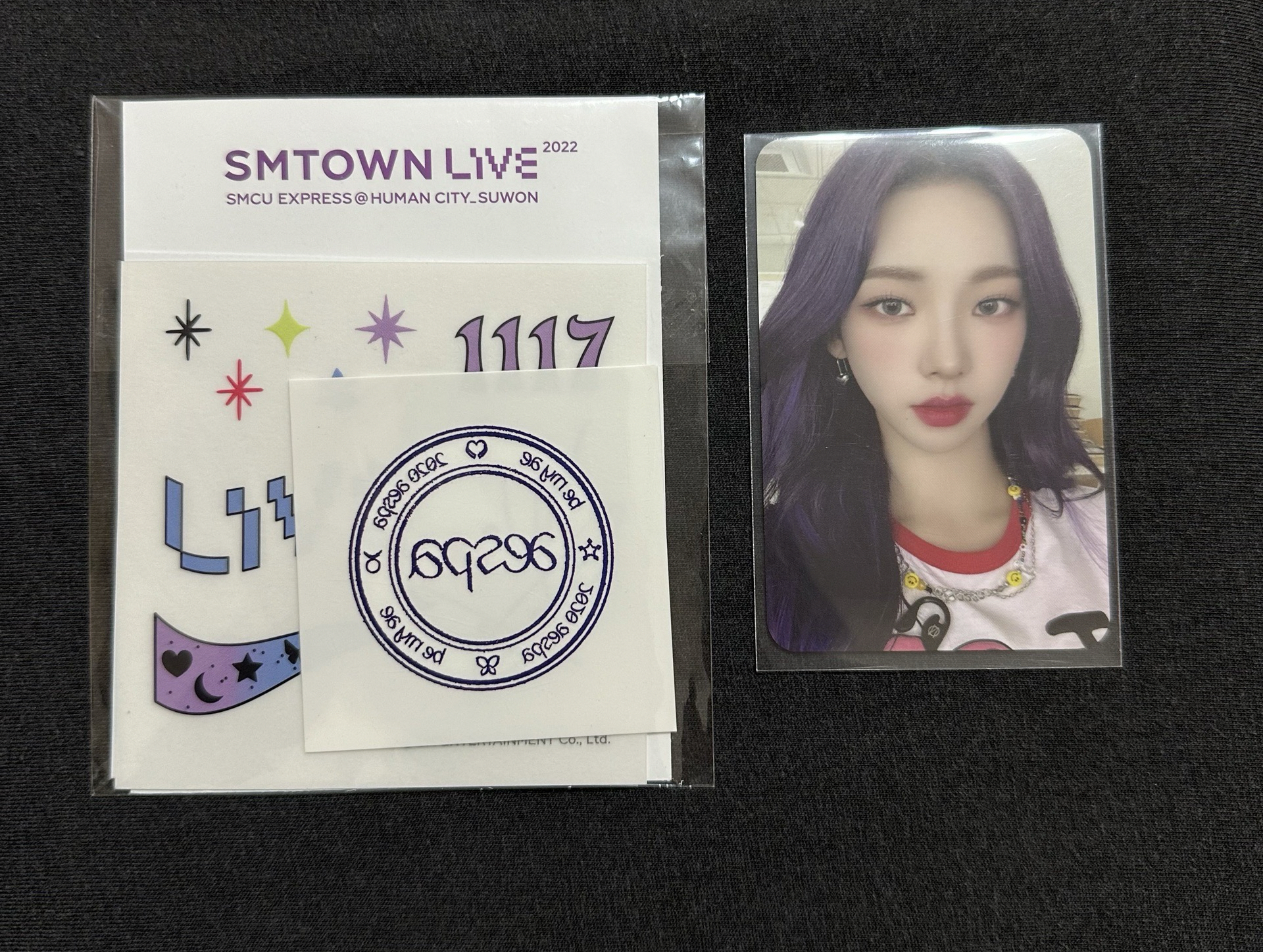 SMT Live 2022 紋身貼紙組 柚