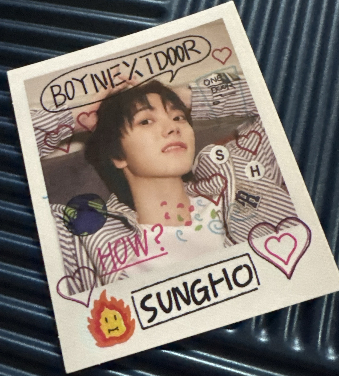 Boynextdoor sungho how專配置 拍立得