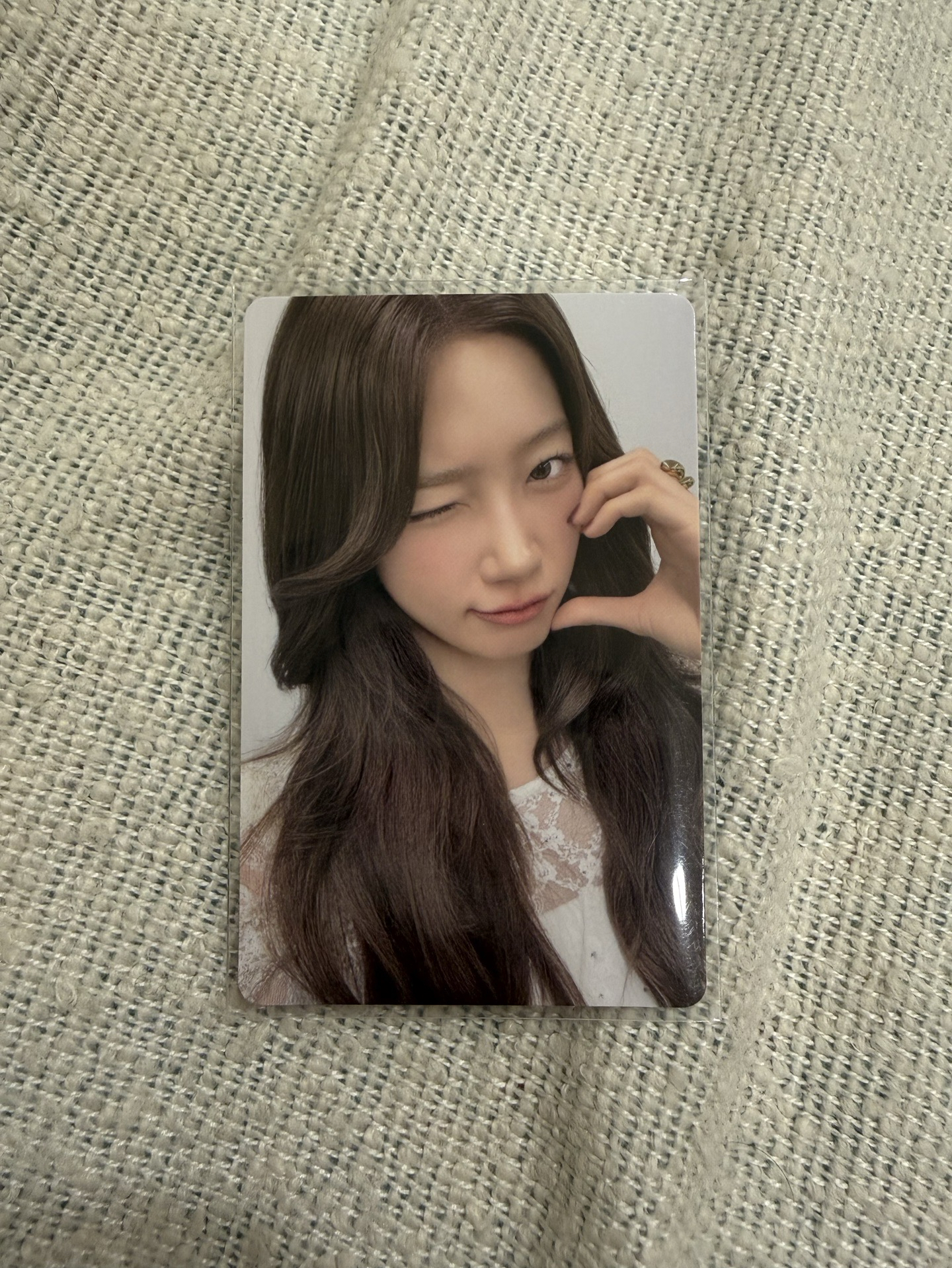 LE SSERAFIM 一葉 台灣簽售卡