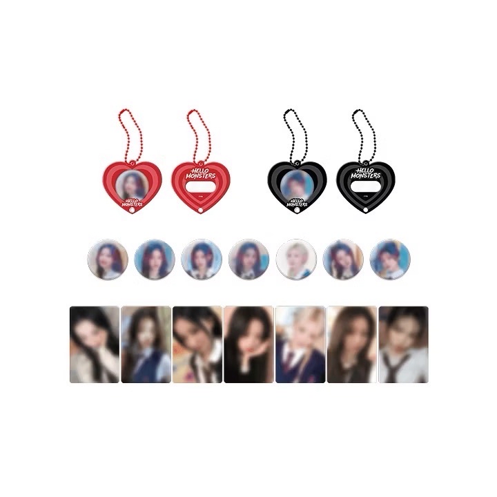 BABYMONSTER｜壓克力鑰匙圈+成員徽章