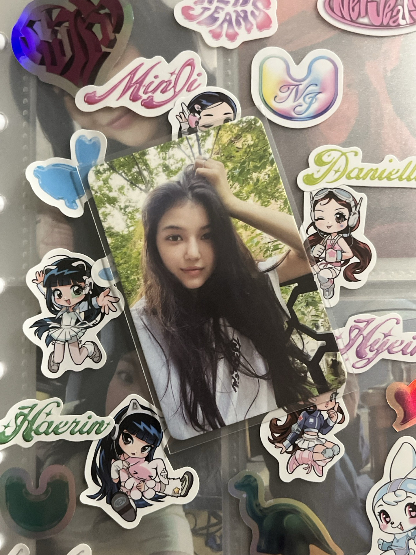 New Jeans 電子專卡 丹