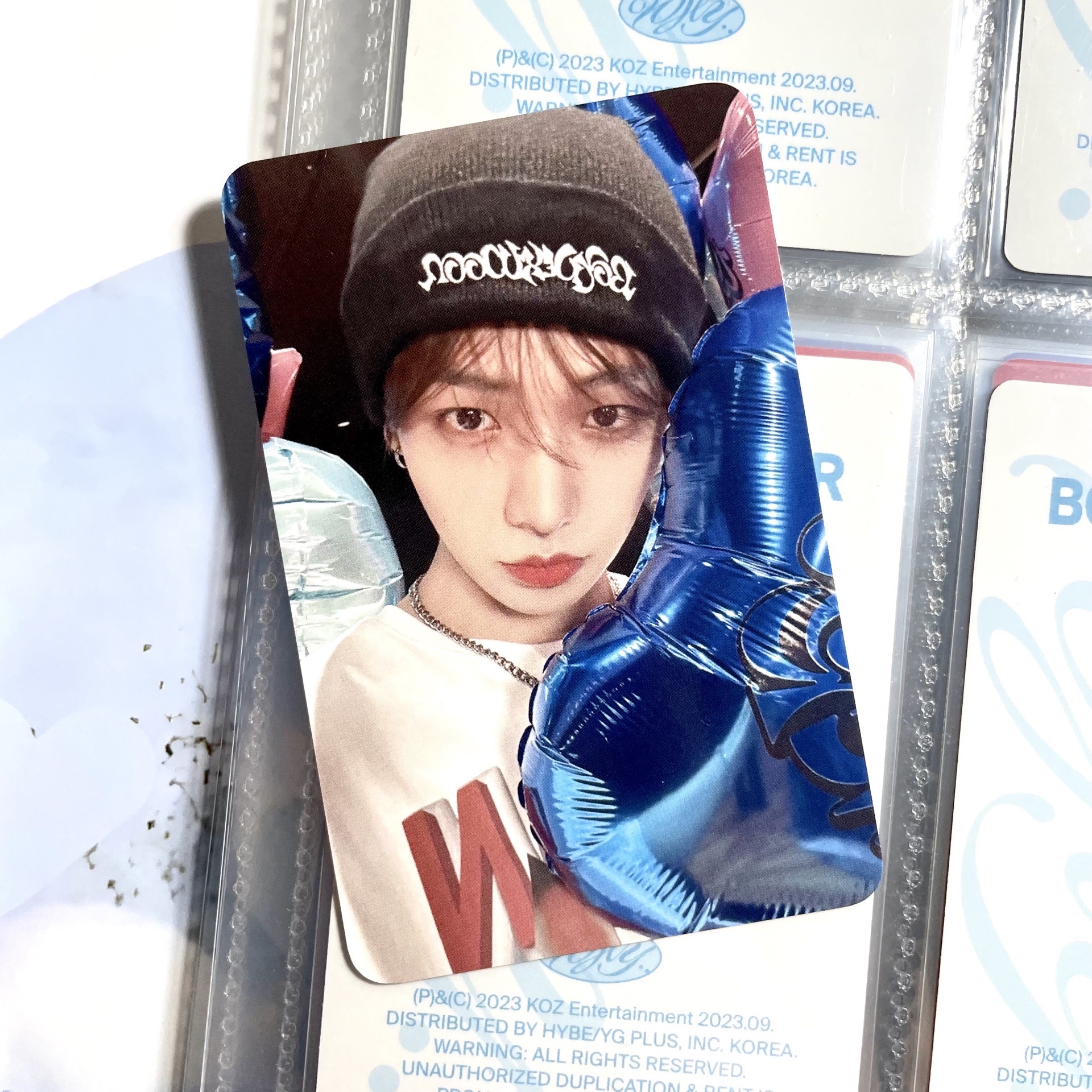 🐧明宰鉉 19.99 sc毛帽入場卡