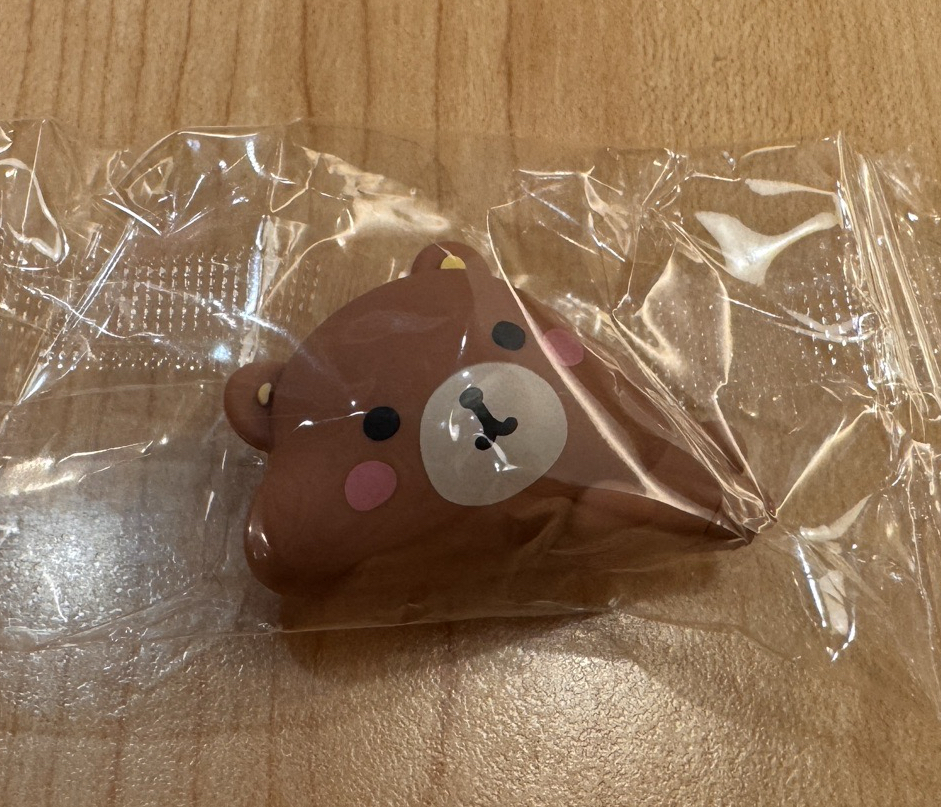 小熊趴趴公仔（需多帶）