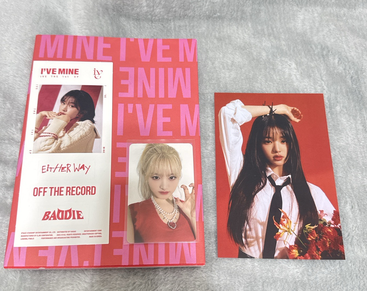 IVE MINE 員瑛 LIZ off the record版