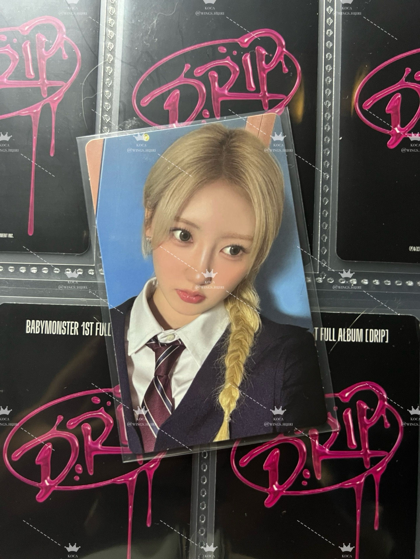 BABYMONSTER | 白情 A.ver 幸運卡 | RAMI