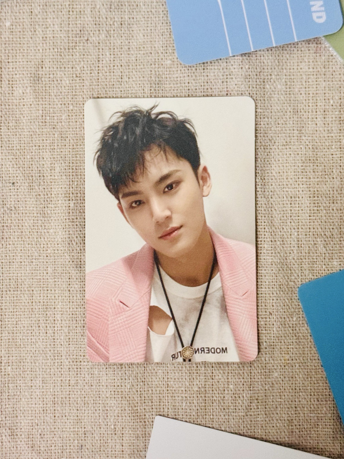 SEVENTEEN 珉奎 MINGYU fallin flowers 落花 通常盤小卡