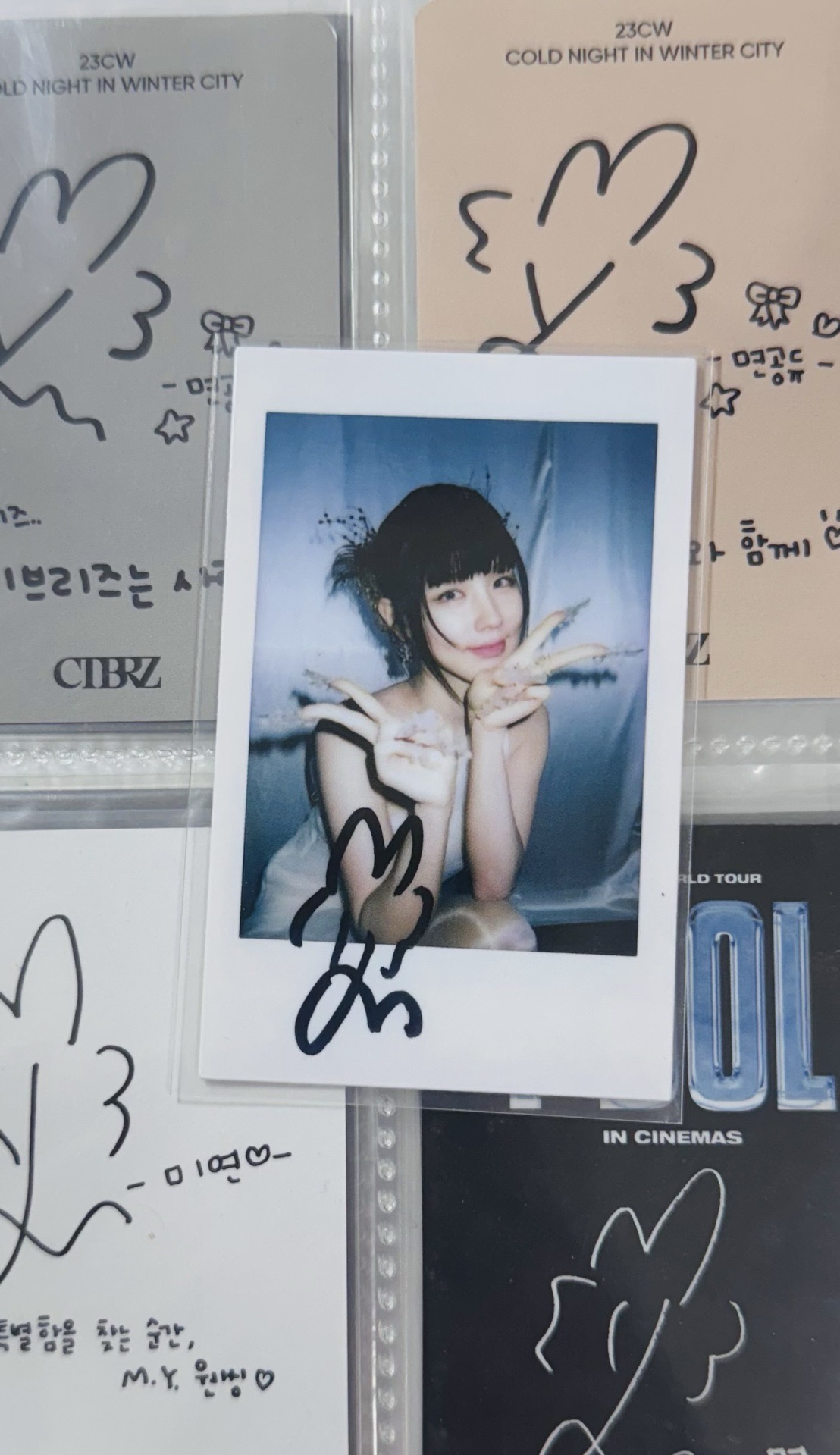 i-dle麵 泡泡摩奇線下簽售中簽入場卡