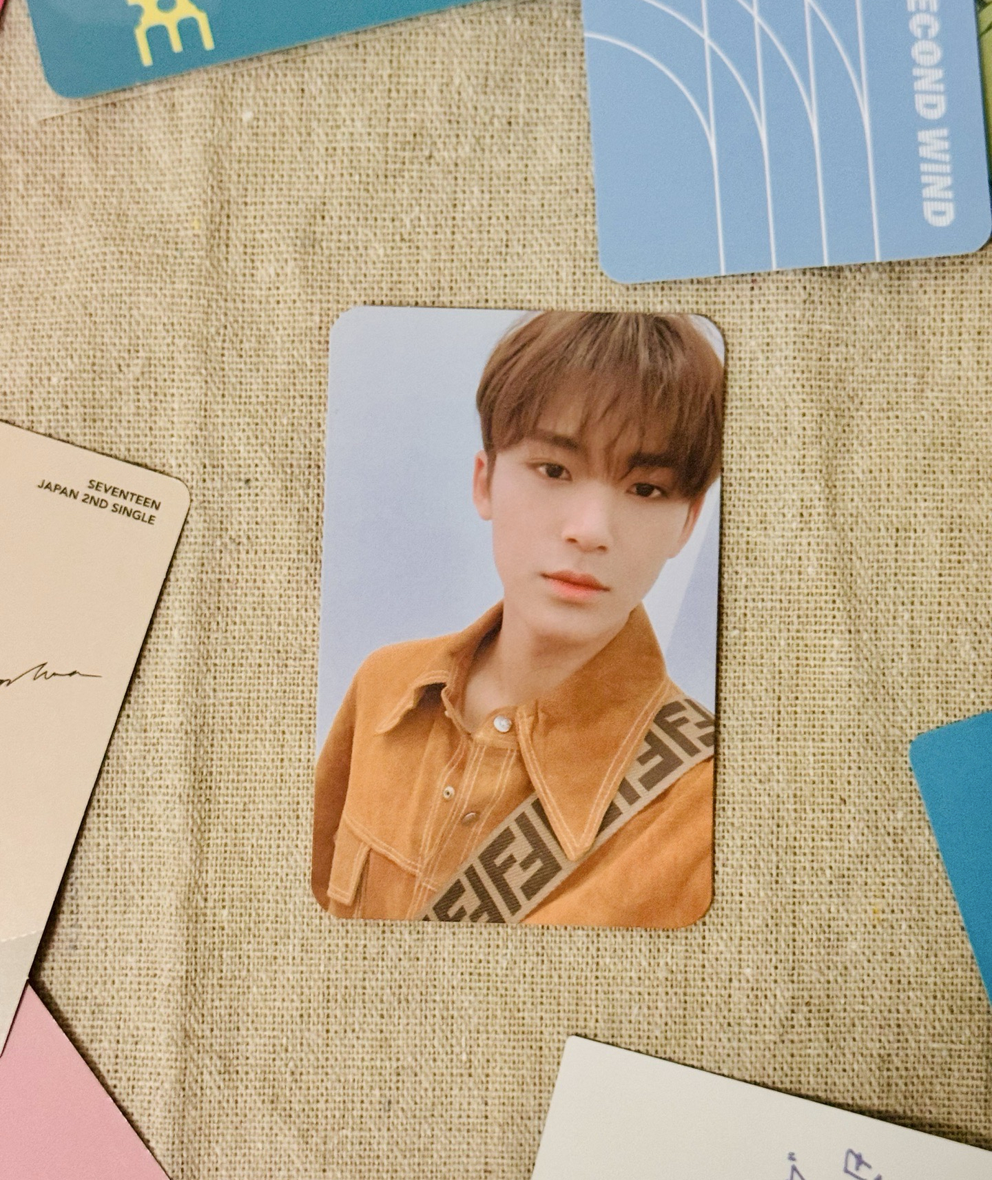 SEVENTEEN 珉奎MINGYU mini6 橙版專卡