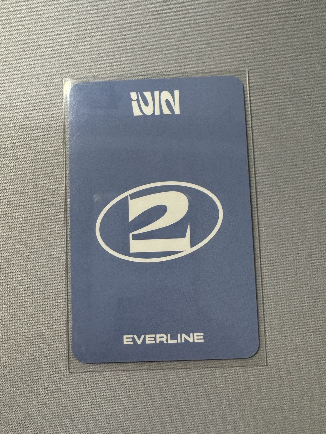 正規二 everline特典卡
