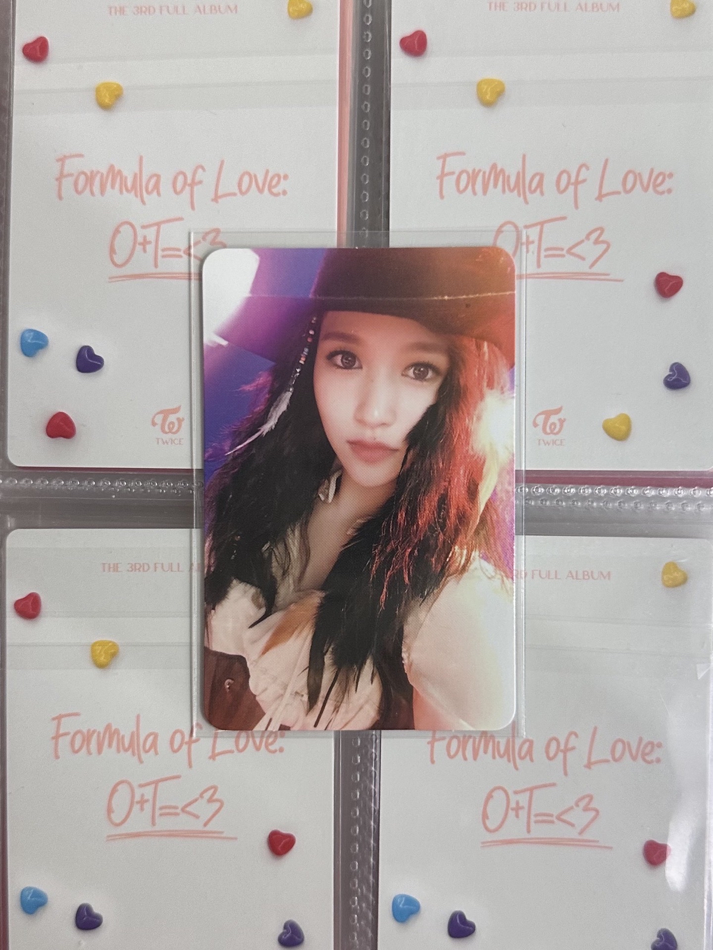 Twice Mina  TT專輯卡