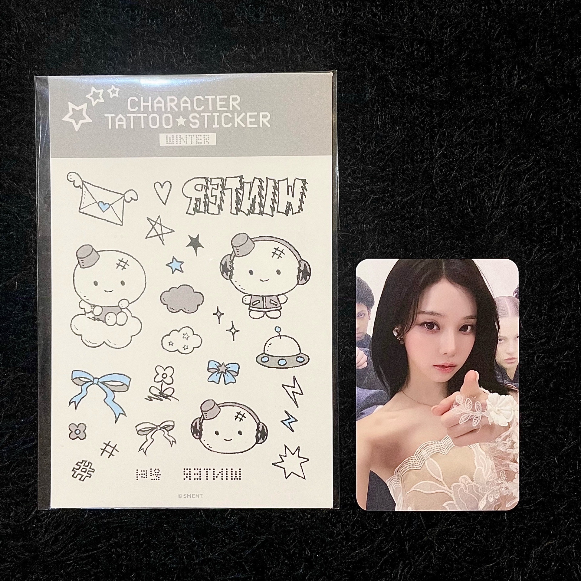 三巡 夜光紋身貼紙冬（set)