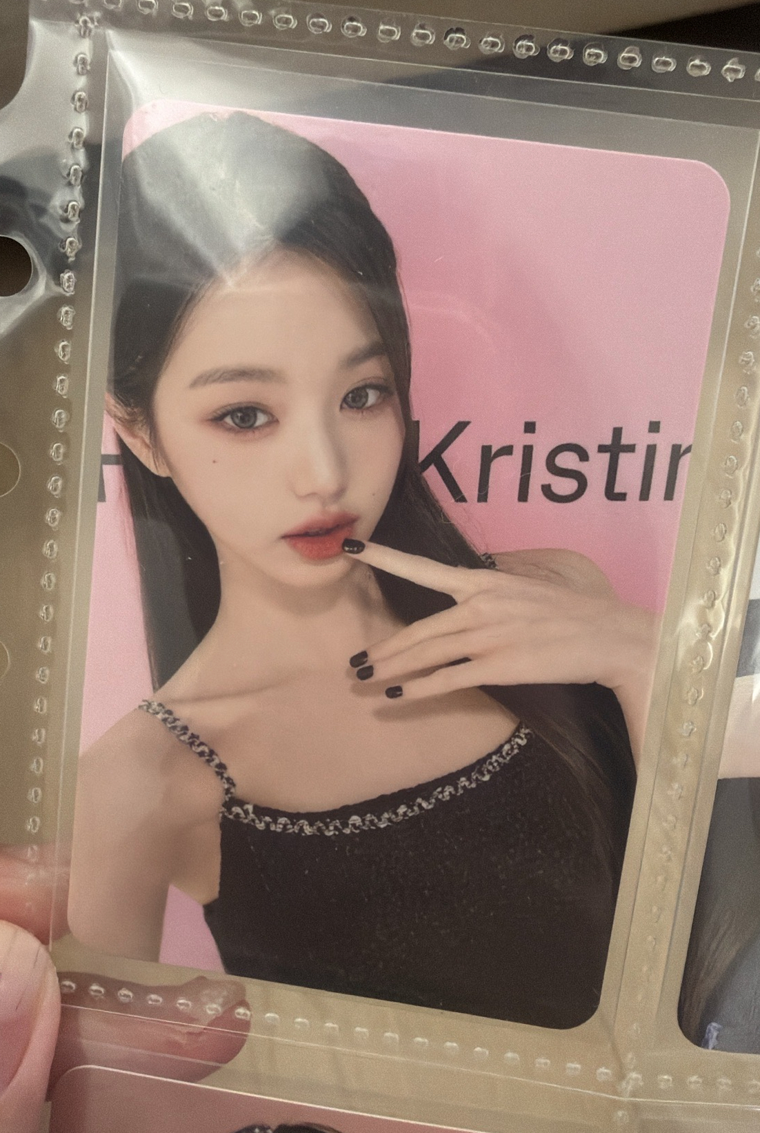 張員瑛 hapa kristin 代言卡