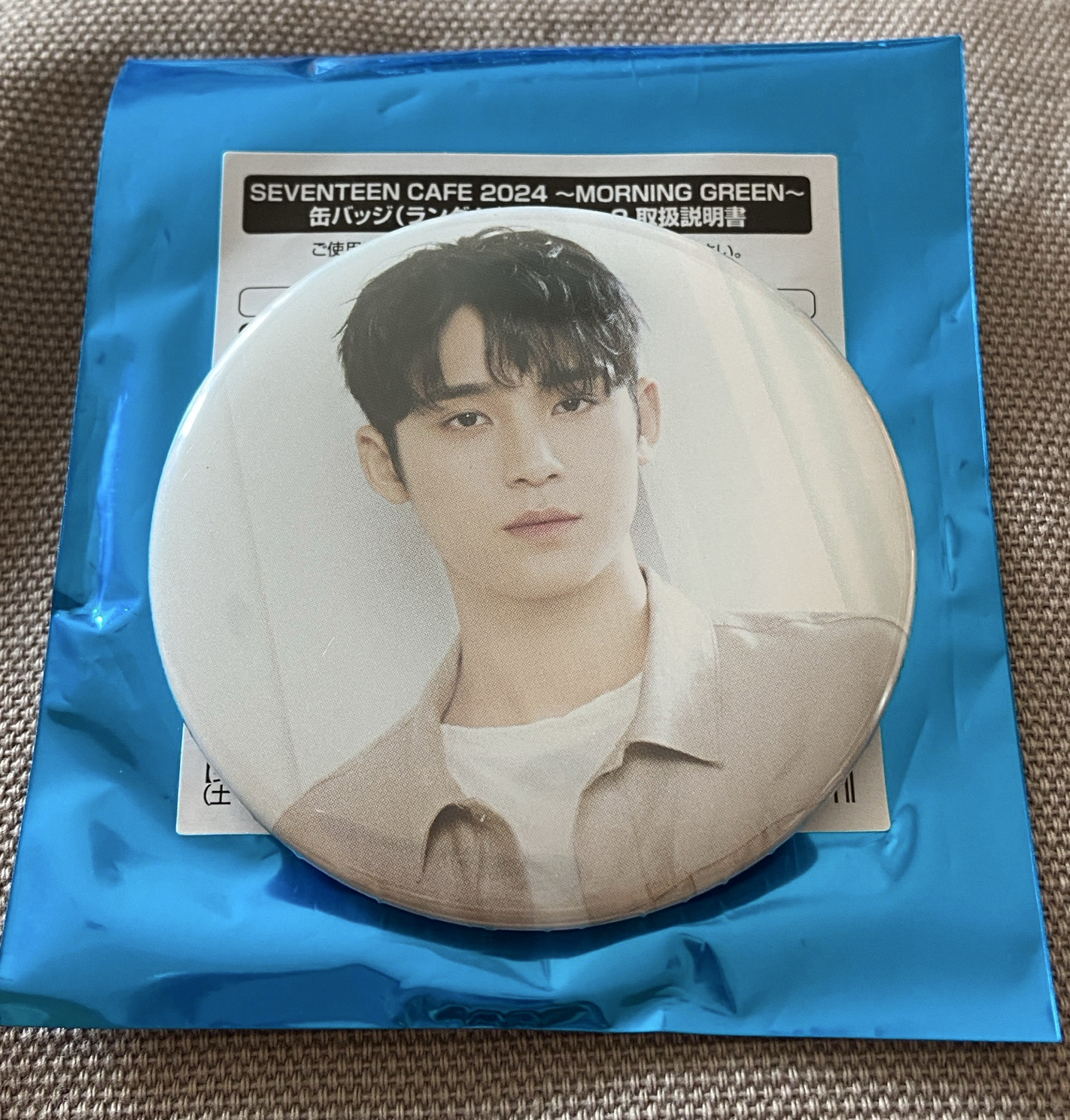 珉奎 2024 日本咖啡廳 徽章