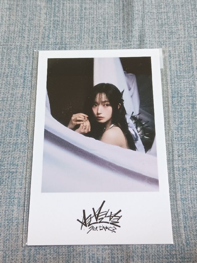 STICK OUT jyp 預售 電子專 特典卡 拍立得