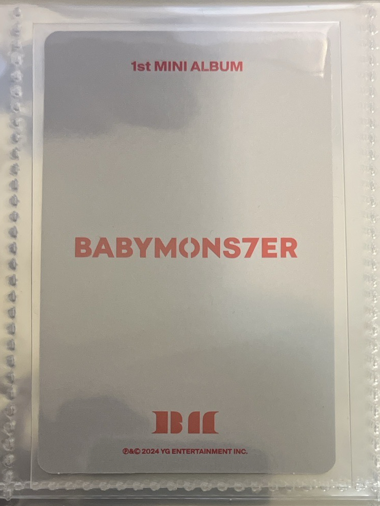 BABYMONS7ER 專輯卡 TAG版專卡 Ahyeon