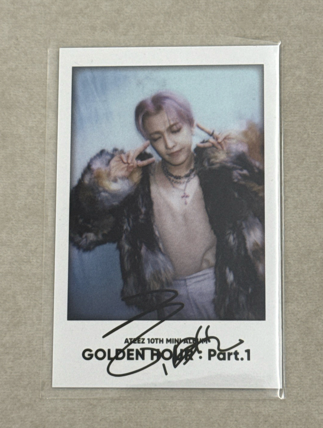 快閃店滿額抽選「列印拍立得」弘中