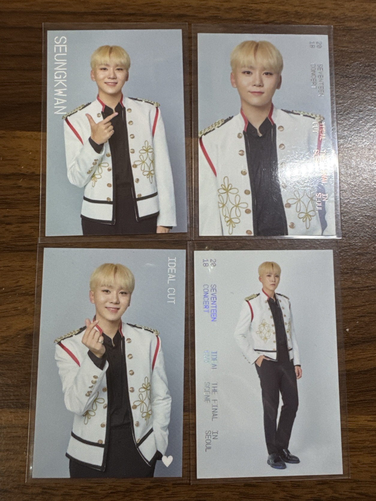 🩵ideal cut白軍寛四張不拆