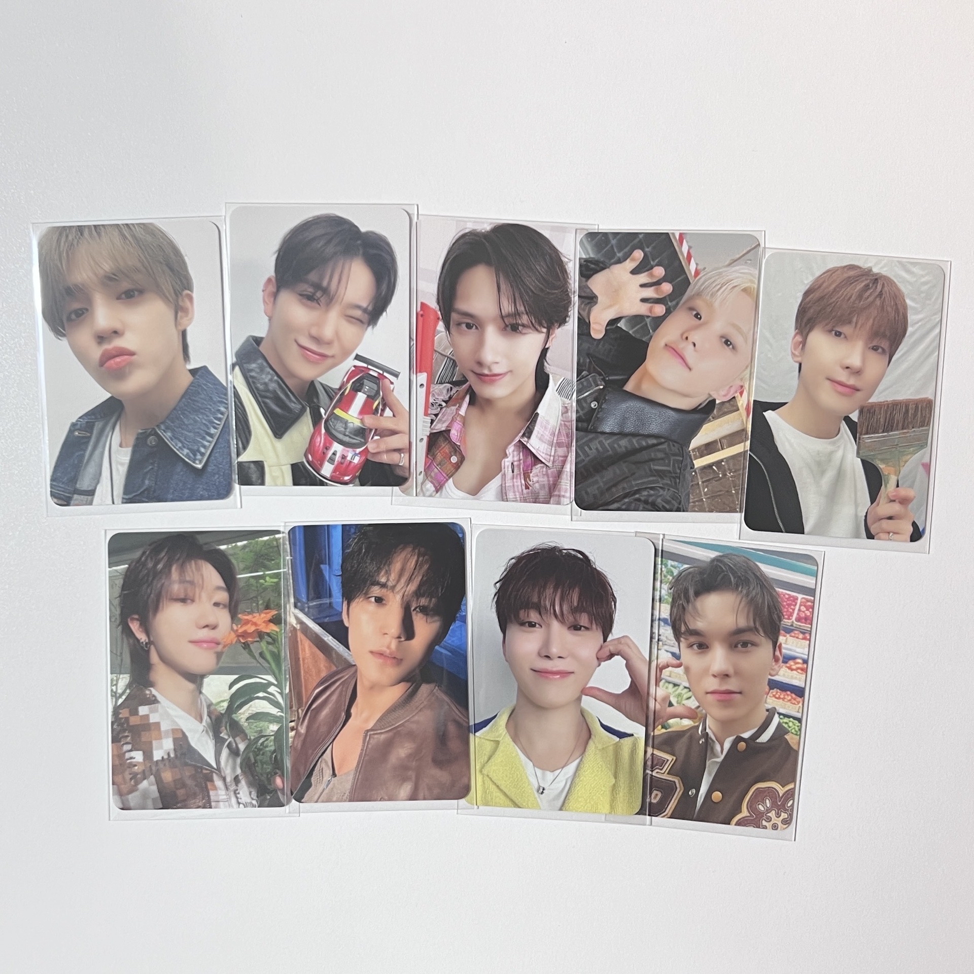 💎 SEVENTEEN 勝哲 知秀 俊輝 順榮 圓佑 明浩 珉奎 勝寛 瀚率 2025年曆小卡