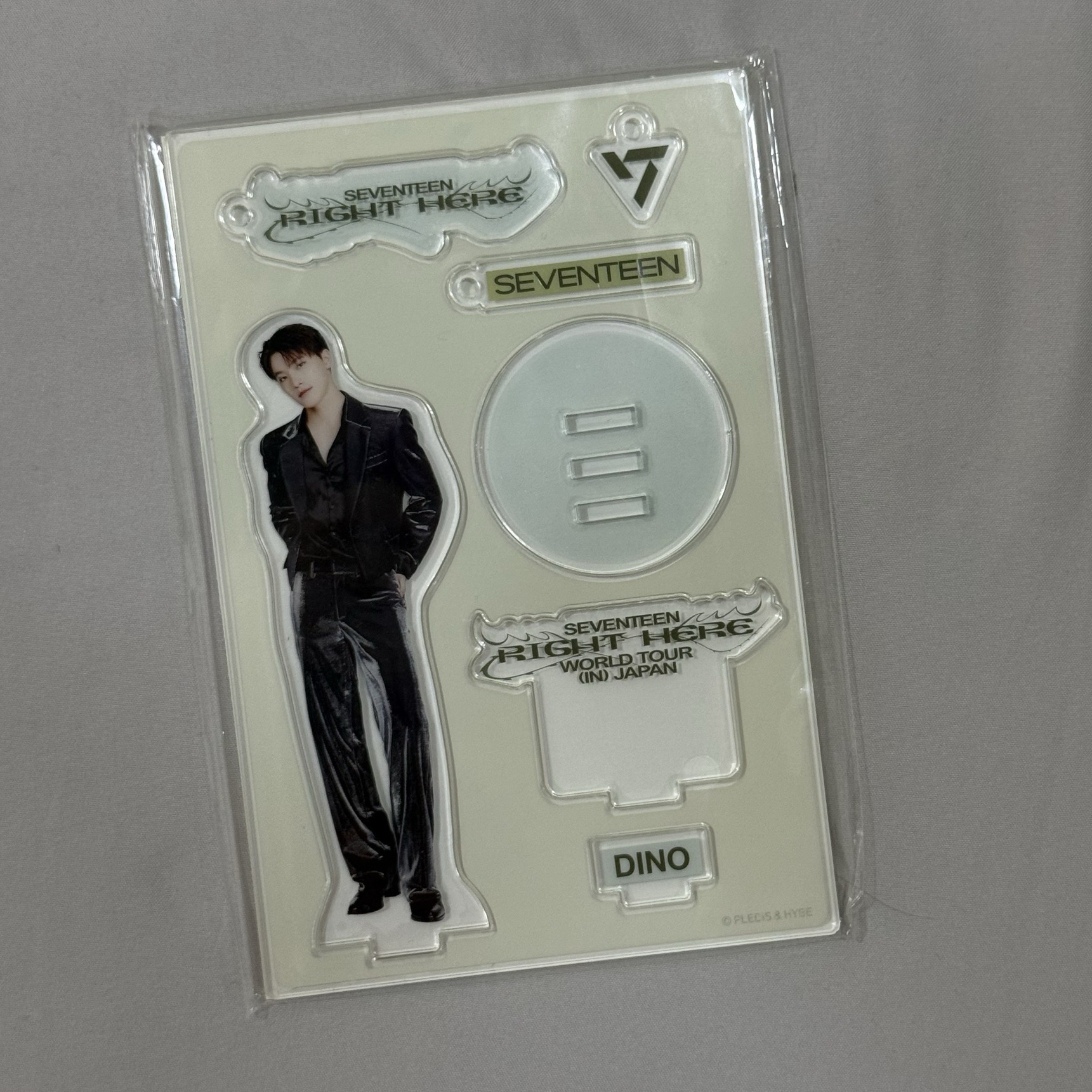 Right here Japan 日巡 李燦 DINO 壓克力立牌 鑰匙圈