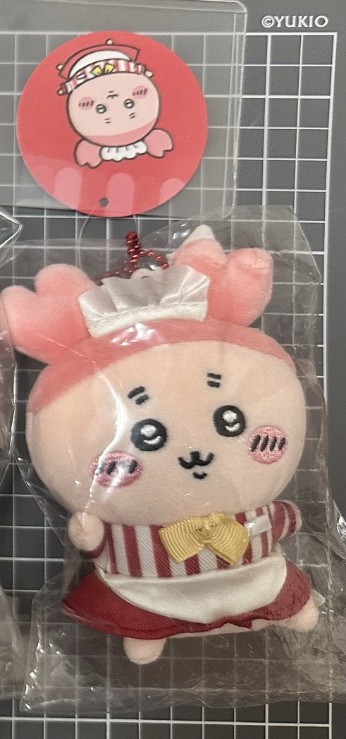 吉伊卡哇 餐廳系列 古本吊飾娃