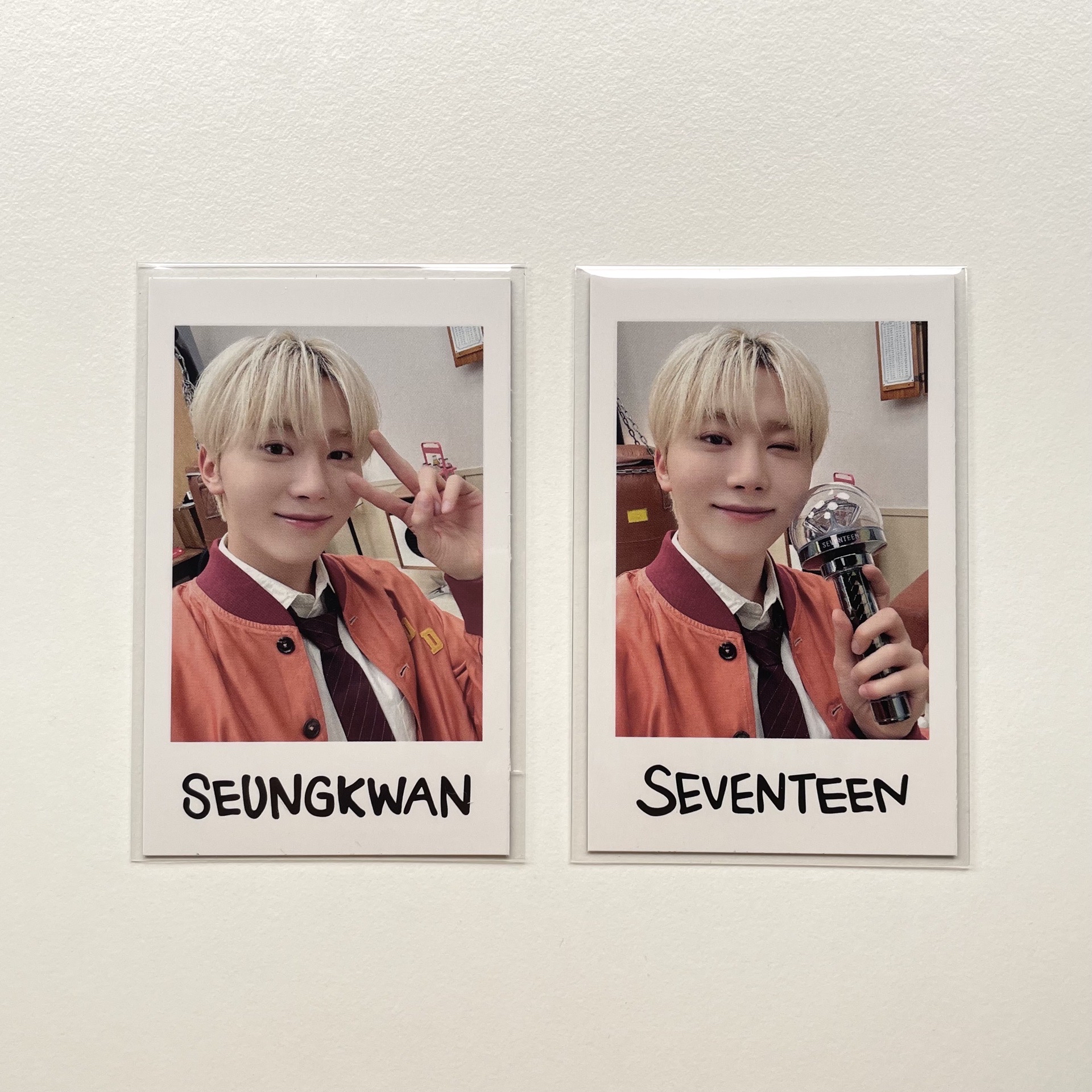 SEVENTEEN SEUNGKWAN JAPAN FM HOLIDAY拍立得貼紙
