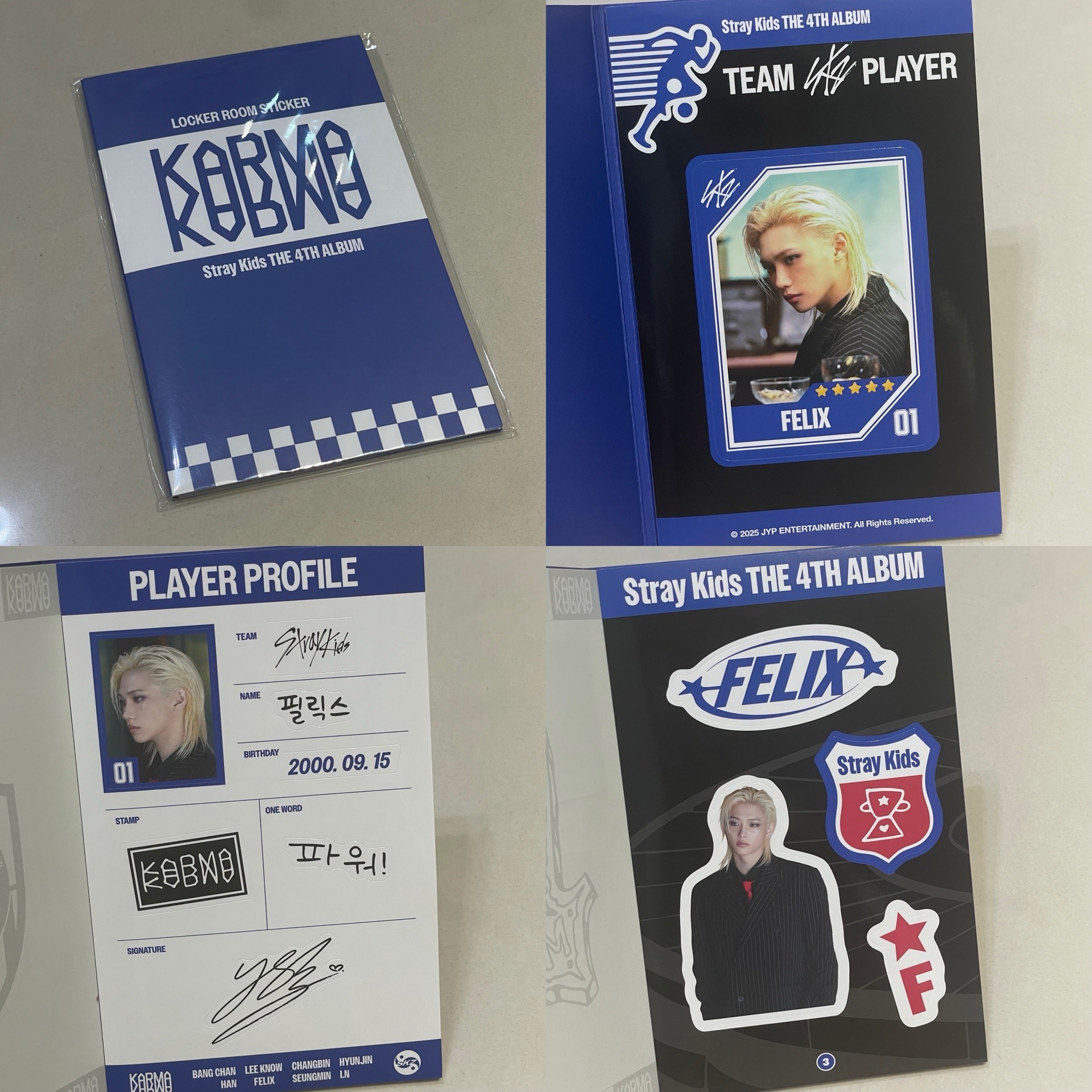 Felix KARMA貼紙書