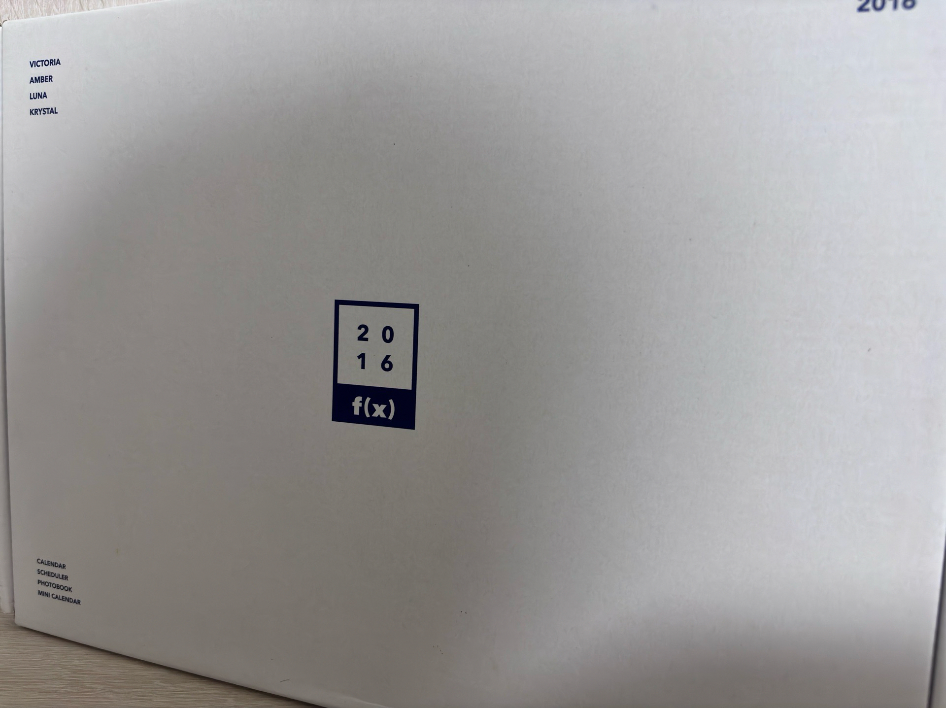 f(x)2016 season greentings 絕版