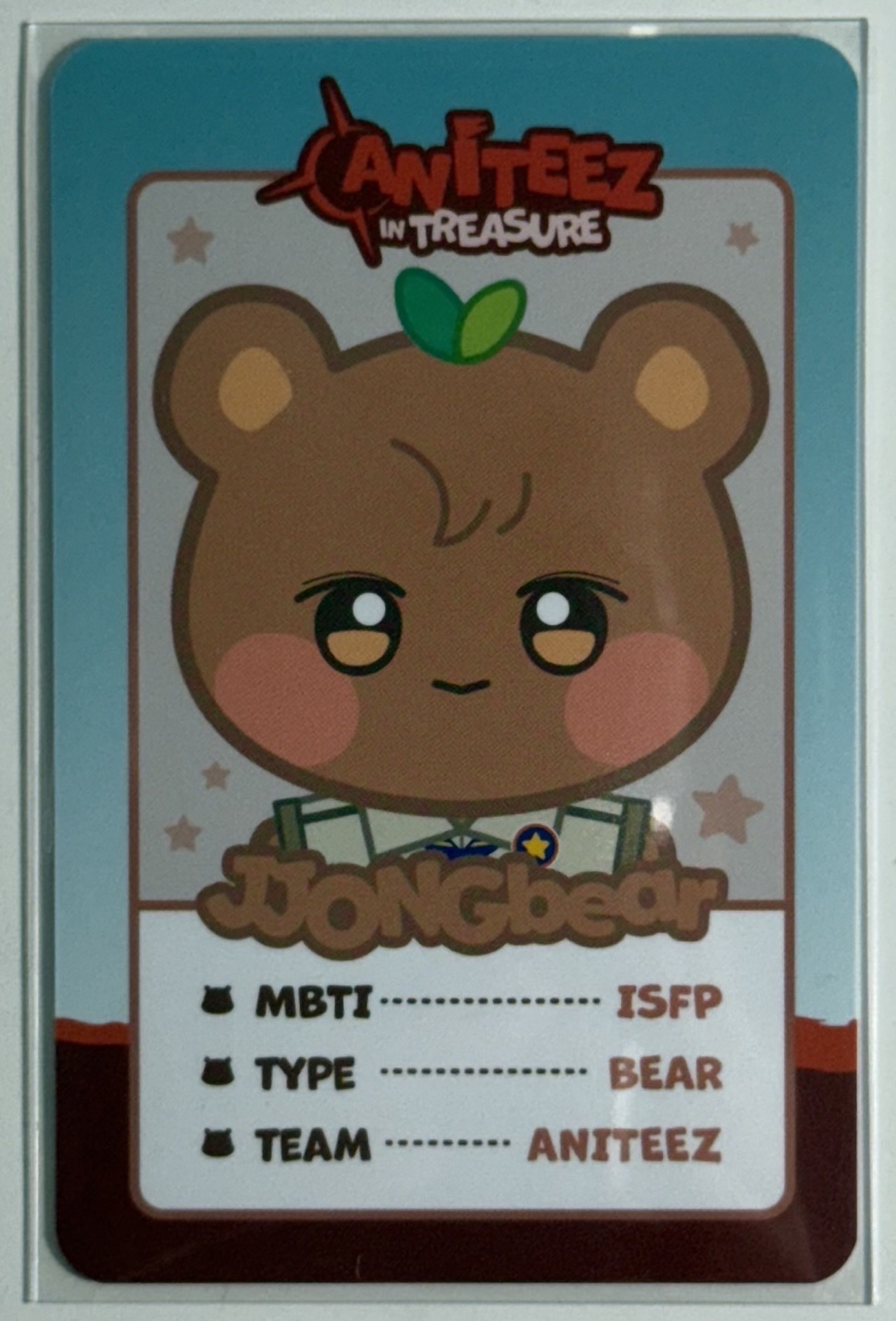 ATEEZ AniteezInTreasure 快閃店卡包卡 鍾貝爾