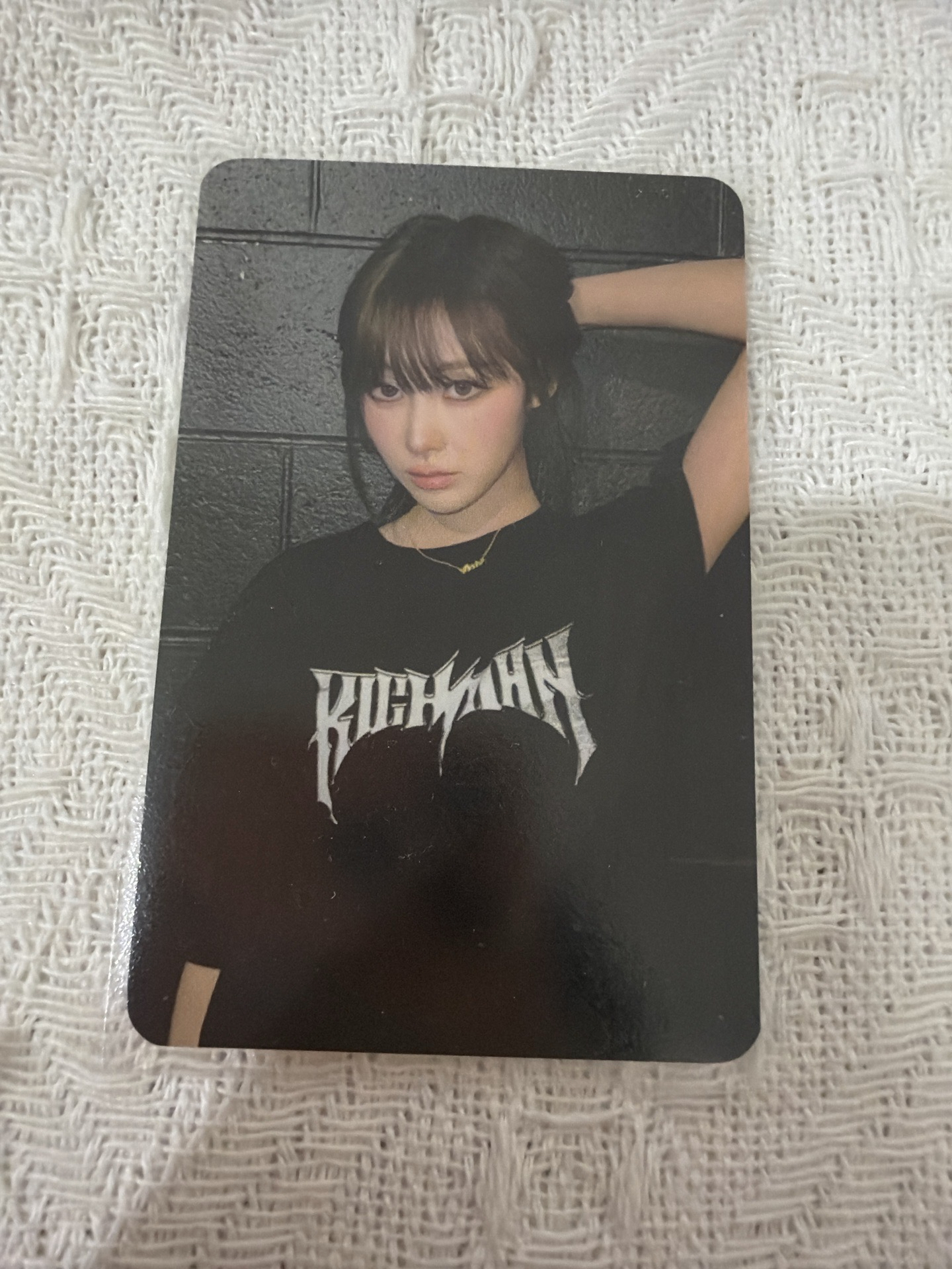 aespa Giselle 快閃短袖 單卡